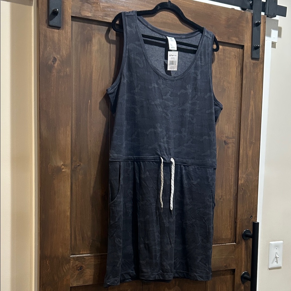 M35 NWT Women's Black Camo MEMBERS MARK Favorite Soft Dress Size XL NWT